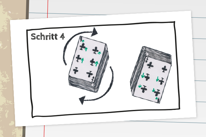 Schritt 4 Kartentricks