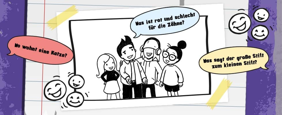 15 lustige Flachwitze